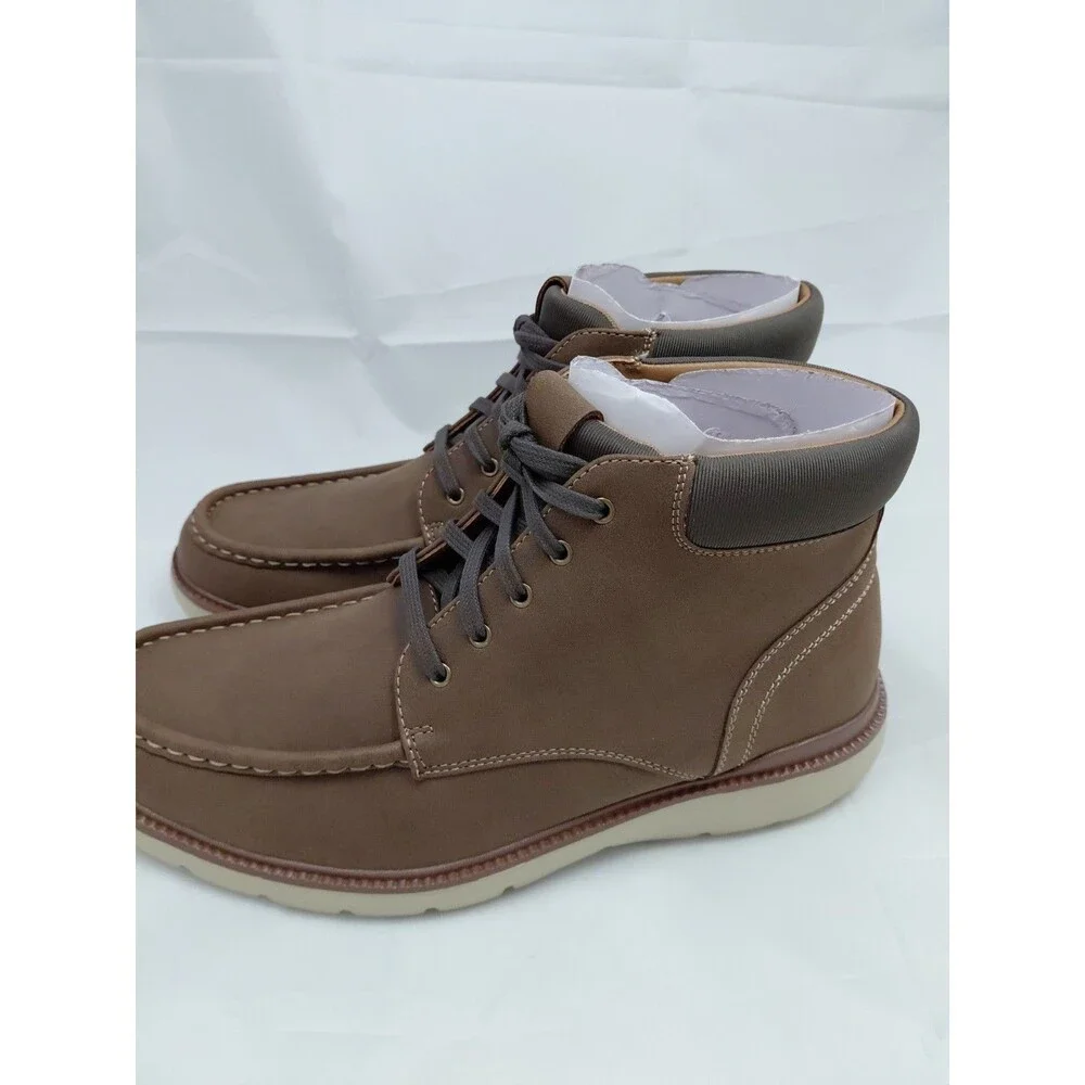 Dockers Rowan Men's Casual Shoes 9 M Dark Tan Classic Preppy Comfort NEW